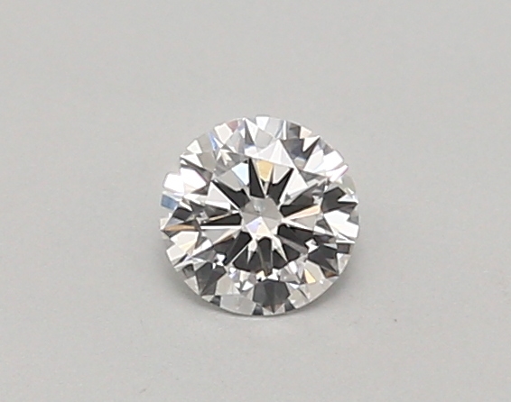 0.28 carat round lab-grown diamond