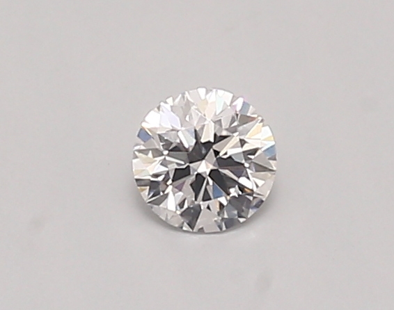 0.28 carat round lab-grown diamond