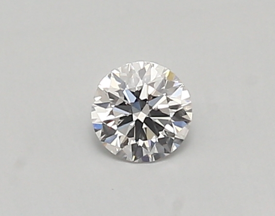0.28 carat round lab-grown diamond