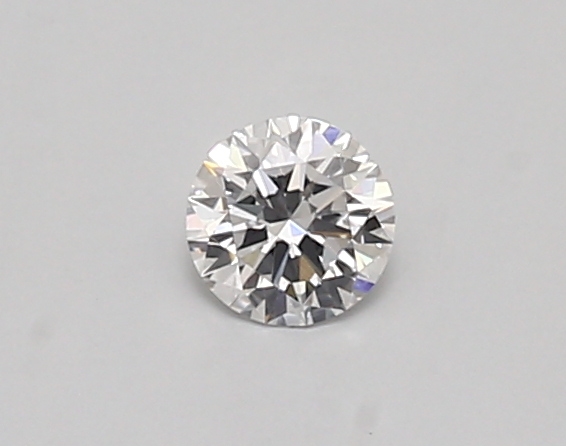 0.28 carat round lab-grown diamond
