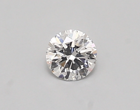0.28 carat round lab-grown diamond