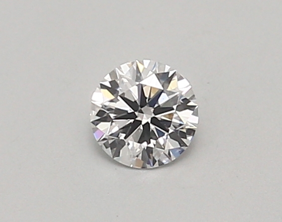 0.28 carat round lab-grown diamond
