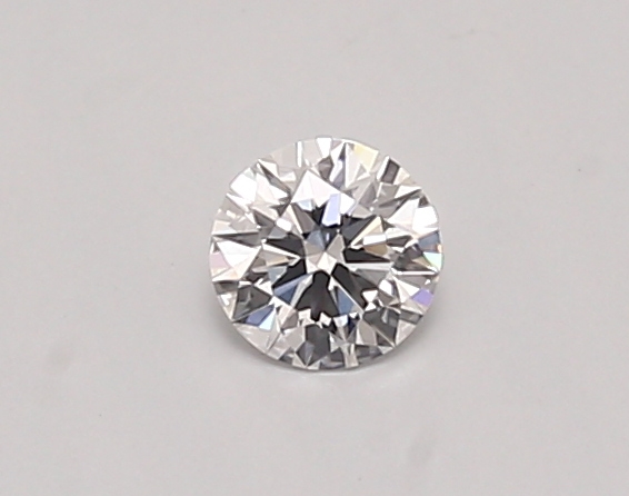 Actual 0.27 carat D Round lab-grown diamond