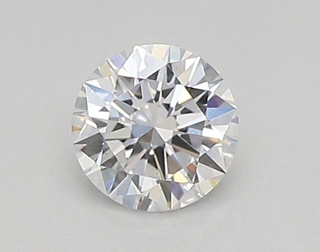 0.28 carat round lab-grown diamond