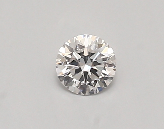 0.28 carat round lab-grown diamond