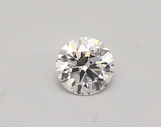 Actual 0.27 carat D Round lab-grown diamond