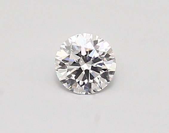 Actual 0.26 carat D Round lab-grown diamond