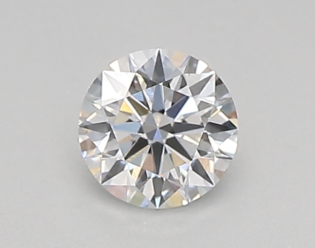 Actual 0.26 carat D Round lab-grown diamond