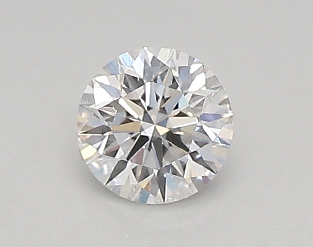 Actual 0.26 carat D Round lab-grown diamond