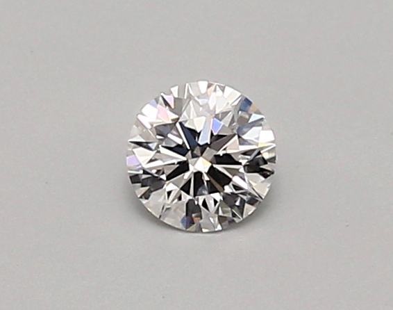 0.28 carat round lab-grown diamond