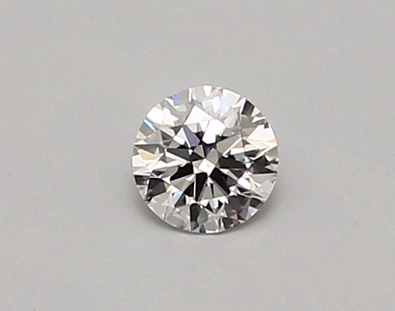 Actual 0.26 carat D Round lab-grown diamond