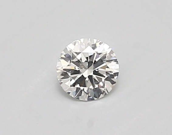 Actual 0.26 carat D Round lab-grown diamond