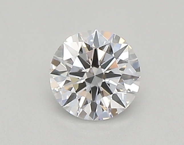 Actual 0.26 carat D Round lab-grown diamond