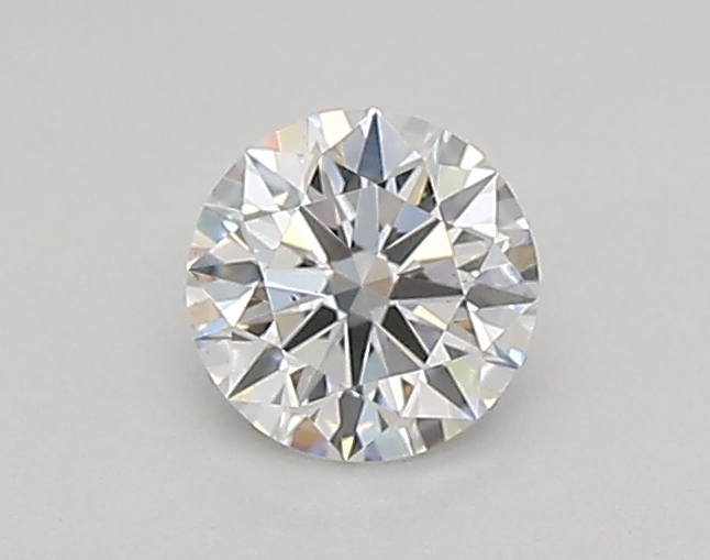 Actual 0.27 carat D Round lab-grown diamond