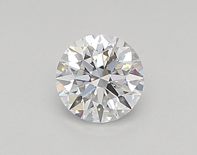 Actual 0.26 carat D Round lab-grown diamond