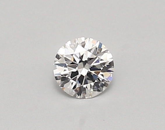 Actual 0.27 carat D Round lab-grown diamond