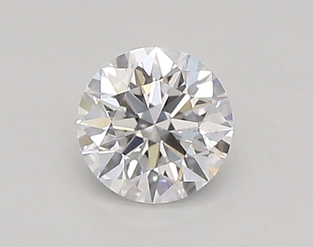 0.28 carat round lab-grown diamond