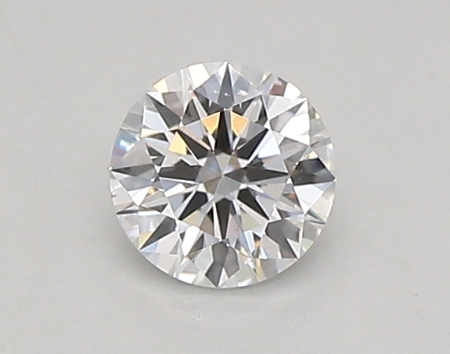 0.28 carat round lab-grown diamond