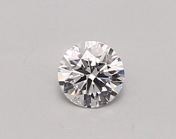 0.28 carat round lab-grown diamond