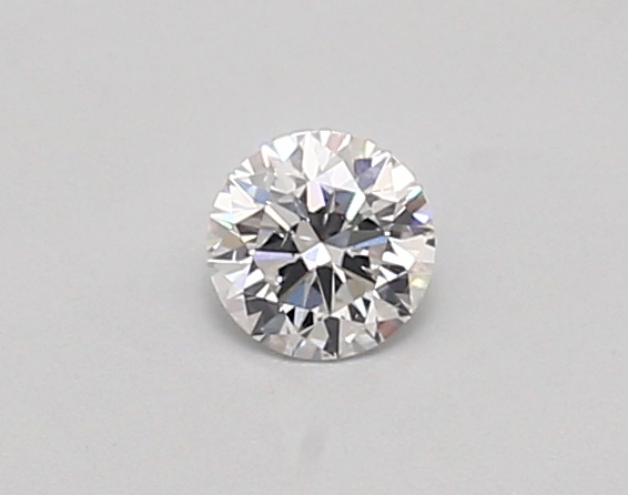 Actual 0.27 carat D Round lab-grown diamond