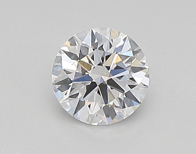 0.28 carat round lab-grown diamond