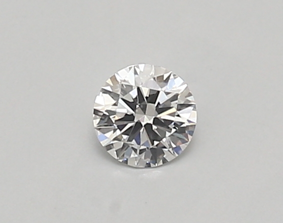 Actual 0.26 carat D Round lab-grown diamond