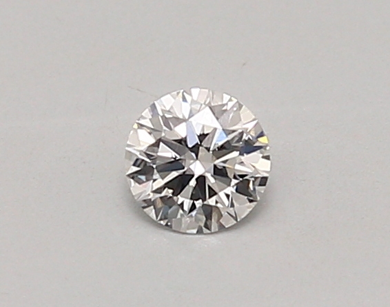 Actual 0.26 carat D Round lab-grown diamond