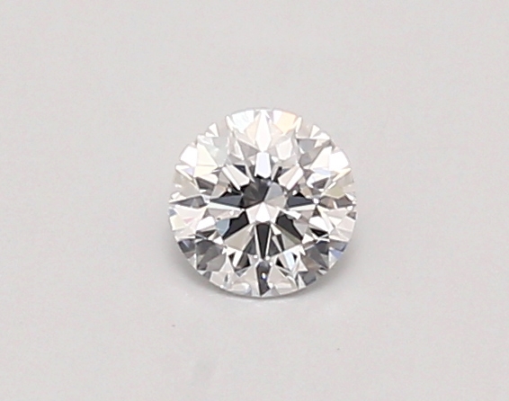 0.28 carat round lab-grown diamond