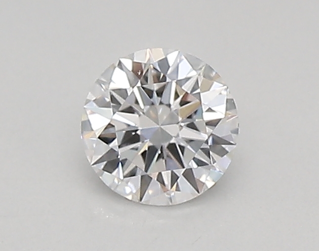Actual 0.26 carat D Round lab-grown diamond