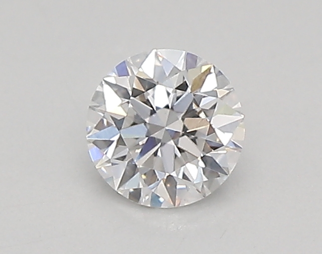 0.28 carat round lab-grown diamond
