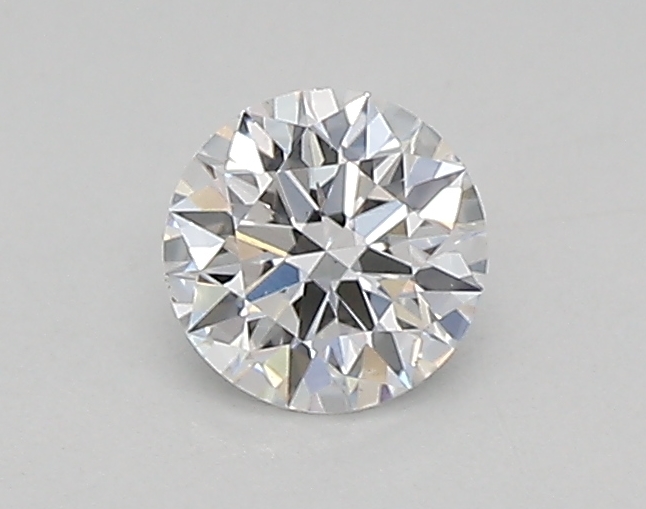 0.28 carat round lab-grown diamond