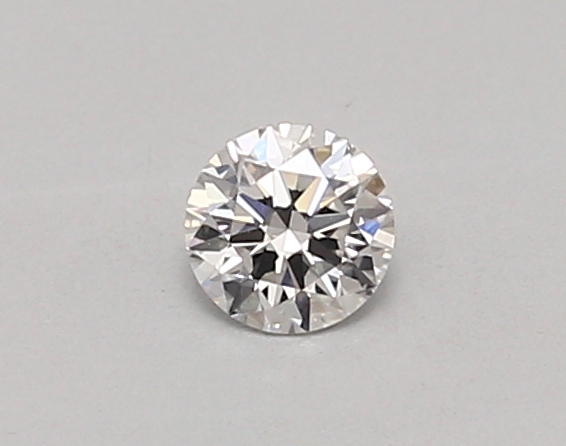 Actual 0.26 carat D Round lab-grown diamond