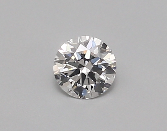 Actual 0.27 carat D Round lab-grown diamond