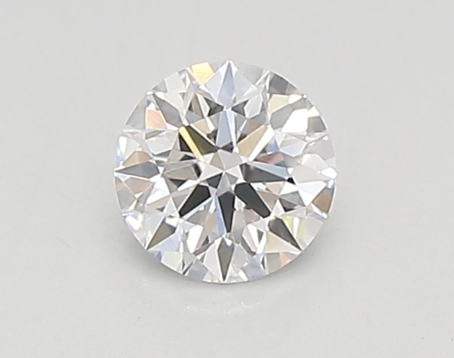 Actual 0.26 carat D Round lab-grown diamond