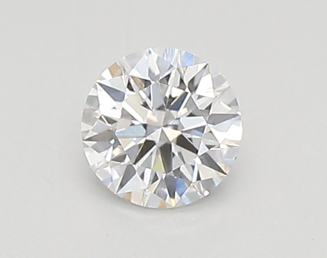 Actual 0.26 carat D Round lab-grown diamond