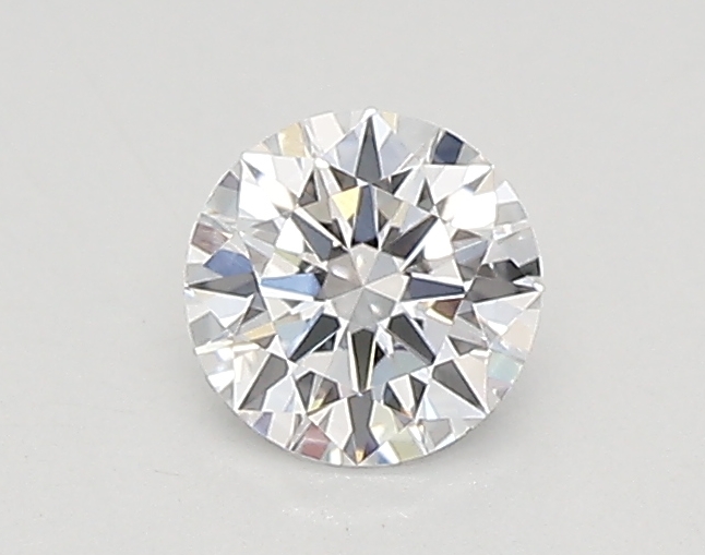 0.28 carat round lab-grown diamond