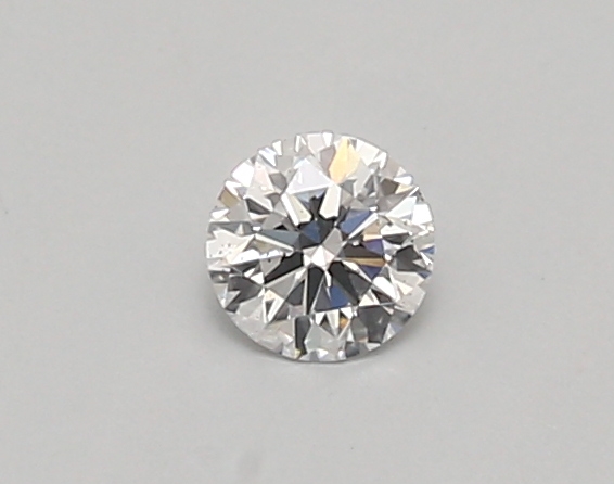 0.29 carat round lab-grown diamond