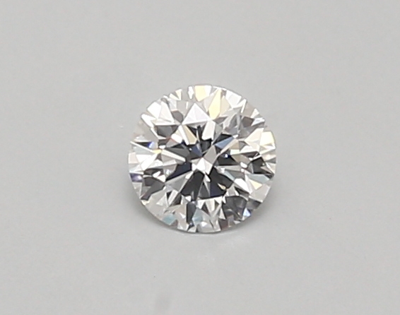 Actual 0.28 carat D Round lab-grown diamond