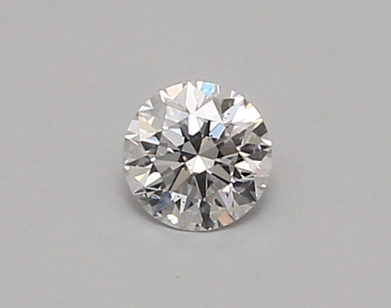 0.29 carat round lab-grown diamond