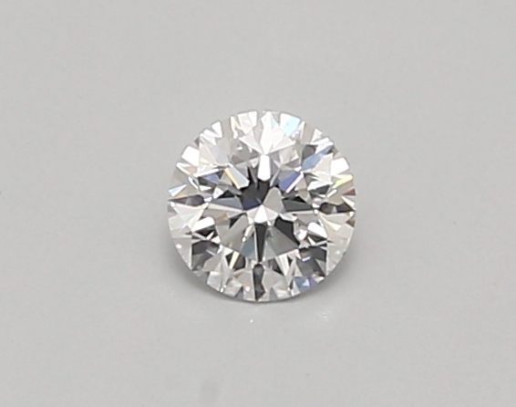 0.28 carat round lab-grown diamond
