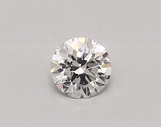 0.28 carat round lab-grown diamond