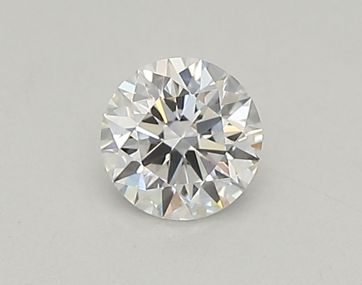 Actual 0.27 carat D Round lab-grown diamond