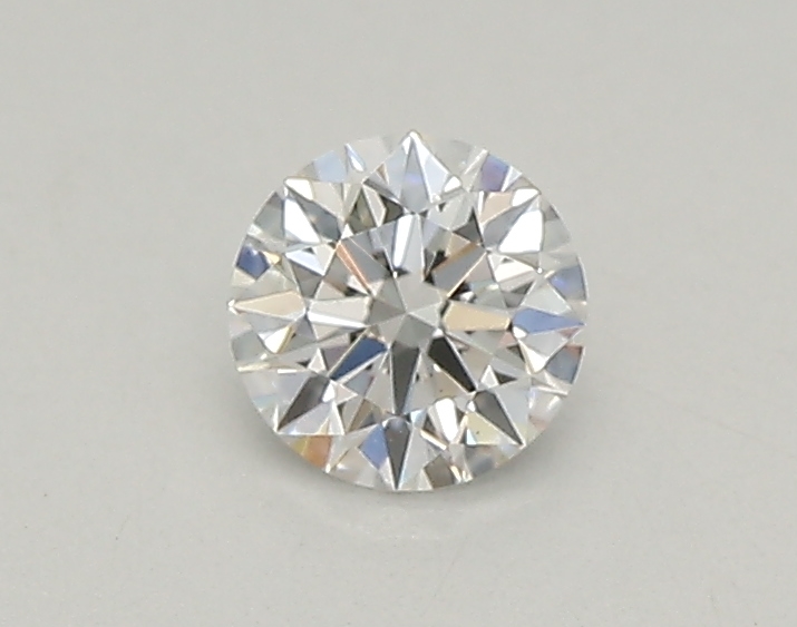 Actual 0.27 carat D Round lab-grown diamond