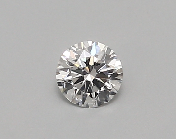 Actual 0.27 carat D Round lab-grown diamond