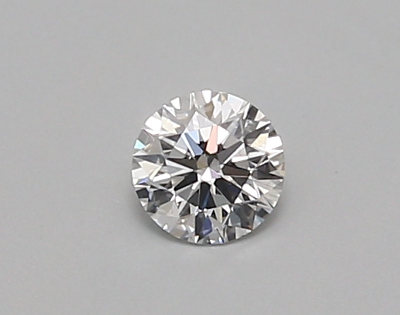 0.28 carat round lab-grown diamond