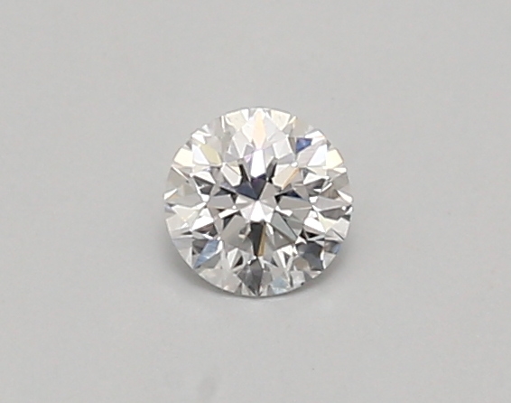 0.28 carat round lab-grown diamond