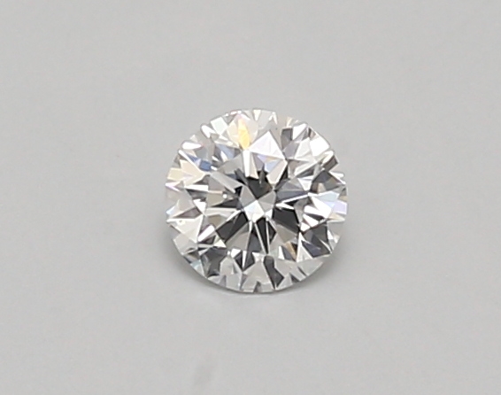 0.28 carat round lab-grown diamond