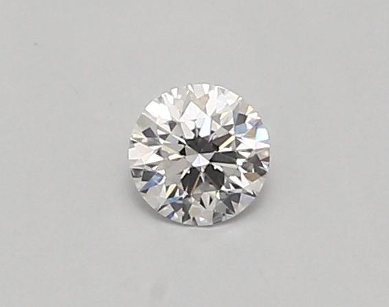 0.28 carat round lab-grown diamond