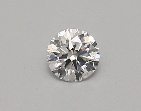 0.28 carat round lab-grown diamond