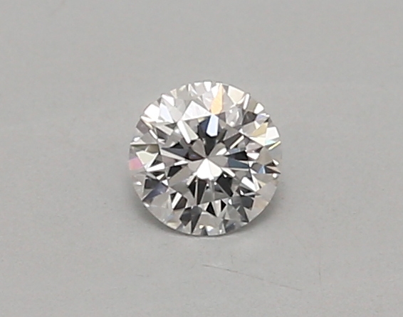 0.28 carat round lab-grown diamond